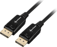 Sharkoon Displayport 1.3 - Displayport 1.3 Kábel 5m - Fekete