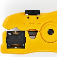 Nedis CSGG49520YE Kábel Blankoló/Csupaszító Fogó RG59 / RG6 / RG7 / RG11 kábelekhez