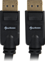 Sharkoon Displayport 1.3 - Displayport 1.3 Kábel 1m - Fekete