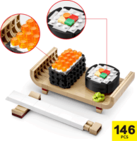 Zuru Max ‎83199A Meglepetés Sushi Bár 121-181 Darabos Építőjáték
