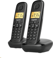 Gigaset Basic 100 AM Wireless DECT Asztali telefon - Fekete