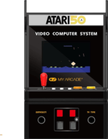 dreamGear My Arcade Micro Pro 6.7 Atari 100-in-1 2,7" Hordozható Retro Játékkonzol