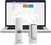 TFA 31.4012 OBSERVER Hőmérséklet érzékelő kezdő készlet - Fehér