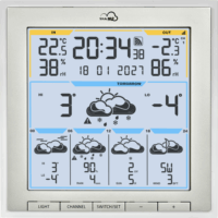 TFA 35.8105.10 ID-08 Vezeték nélküli Időjárás-állomás 1 külső szenzorral - Szürke