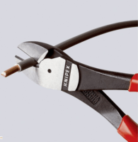 Knipex 74 02 140 SB Oldalcsípő fogó 140mm - Piros/Kék