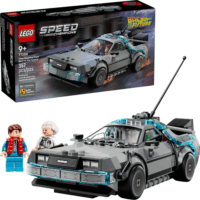 LEGO 77256 Speed Champions - Vissza A Jövőbe DeLorean Időgépe