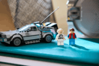 LEGO 77256 Speed Champions - Vissza A Jövőbe DeLorean Időgépe