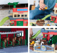 Majorette CLAAS Farm játékszett 14db kiegészítővel