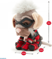 Simba Disney Marvel Deadpool 3 Dogpool plüssfigura 25cm