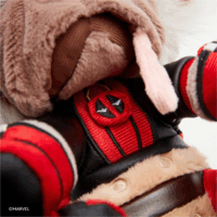 Simba Disney Marvel Deadpool 3 Dogpool plüssfigura 25cm