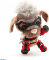 Simba Disney Marvel Deadpool 3 Dogpool plüssfigura 25cm