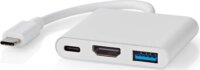 Nedis CCGB64770WT01 Multifunkciós USB-C HUB (HDMI /USB-A /USB-C)
