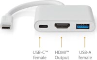 Nedis CCGB64770WT01 Multifunkciós USB-C HUB (HDMI /USB-A /USB-C)