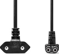 Nedis CEGL11075BK30 Hálózati tápkábel 3m - Fekete