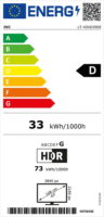 JVC 43" LT43VD3505 16:9 4K UltraHD LED Smart TV