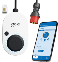 go-e Gemini flex 2.0 Hordozható Elektromos autó fali töltő - Fehér (22kW - 32A / Type-2)