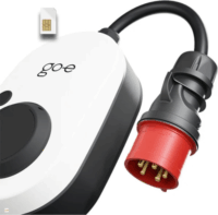 go-e Gemini flex 2.0 Hordozható Elektromos autó fali töltő - Fehér (22kW - 32A / Type-2)