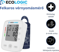 Vivamax EcoLogic FC-BP120 Felkaros Digitális Vérnyomásmérő - Fehér