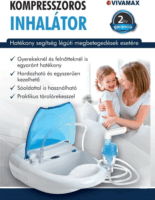 Vivamax BR-CN003 Kompresszoros Inhalátor - Fehér