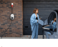 go-e Gemini flex 2.0 Hordozható Elektromos autó fali töltő - Fehér (11kW - 16A / Type-2)