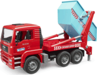 Bruder MAN TGA konténerszállító teherautó - Piros