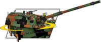 COBI Panzerhaubitze 2000 Tank 1006 darabos építőjáték