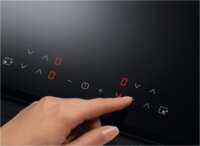 AEG NRN64A06XB Beépíthető 4 zónás Indukciós Főzőlap 7000 Watt - Fekete