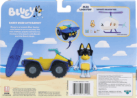 Moose Toys Bluey Strand Quad Béuey figurával játékszett