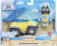 Moose Toys Bluey Strand Quad Béuey figurával játékszett