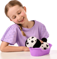 Moose Toys Little Live Pets My Really Real S2 Puppy Mini - Pepper interaktív plüss kisálalt