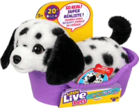 Moose Toys Little Live Pets My Really Real S2 Puppy Mini - Pepper interaktív plüss kisálalt