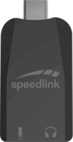 Speedlink SL-880501-BK 2.0 USB-C Külső Hangkártya