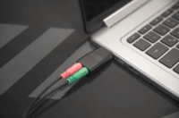 Speedlink SL-880501-BK 2.0 USB-C Külső Hangkártya