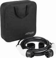 Gembird 1 fázisú Type-2 Elektromos autó töltőkábel 8m (3.7KW - 16A ) - Fekete