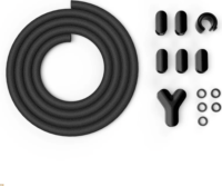 Bluelounge BLUSB-BL Felcipzárazható kábelrendező 3m - Fekete