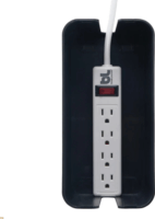 Bluelounge BLUCBM-BL Mini Kábelrendező doboz 23,3 x 10,5 x 11,7 cm - Fekete