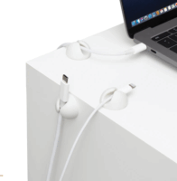 Bluelounge BLUCD-WH Kábelvezető csipesz (6db/csomag) - Fehér