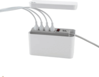 Bluelounge BLUCBM-WH Mini Kábelrendező doboz 23,3 x 10,5 x 11,7 cm - Fehér