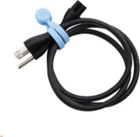 Bluelounge BLUMW7-BAST Mágneses kábel kötegelő 19cm (3db/csomag) - Kék