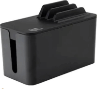 Bluelounge BLUCBM-BL-02 Mini Kábelrendező Állomás 23,7 x 11,4 cm - Fekete