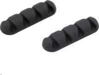 Bluelounge BLUCDMU-BL Öntapadós Kábelrendező csipesz 6,35 x 2,24 x 0,97 cm - Fekete