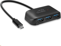Speedlink SL-140203-BK 4-port USB-C 3.0 HUB (3x USB-A +1x USB-C)