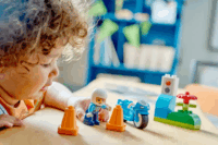 LEGO 10471 Duplo - Kék Rendőrségi Motorkerékpár