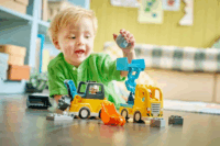 LEGO 10475 Duplo - 3 az 1-ben Építési Munkagépek