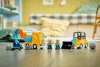 LEGO 10475 Duplo - 3 az 1-ben Építési Munkagépek