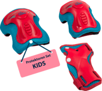 Hudora 83047 KIDS Csukló- Könyök- és Térdvédő Készlet Gyerekeknek