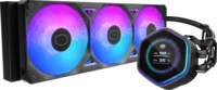 Cooler Master MasterLiquid 360 Atmos II LCD ARGB Univerzális CPU Vízhűtés - Fekete