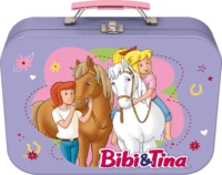 Schmidt Spiele Bibi & Tina 2 x 100 darabos / 2 x 150 darabos puzzle fémdobozban