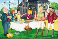 Schmidt Spiele Bibi & Tina 2 x 100 darabos / 2 x 150 darabos puzzle fémdobozban