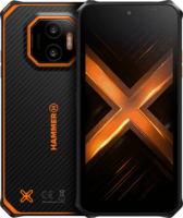HAMMER Energy X2 6/128GB 4G Dual SIM Android Okostelefon - Fekete / Narancssárga